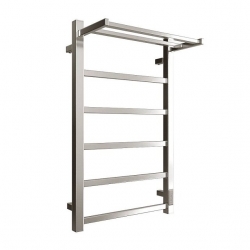 SHQ-J1QQ-F08050 STOUT полотенцесушитель элекрический JAZZ quadro 80*50 Полированный с полкой
