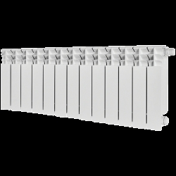 Радиатор биметаллический STOUT TITAN VENTIL 350 13 секций нижнее правое подключение