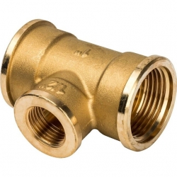 SFT-0021-001121 STOUT Тройник ВВ переходной 1"X1/2X1"