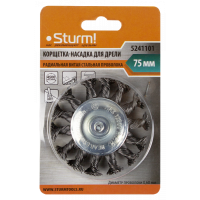 Корщетка-насадка 75 мм Sturm!