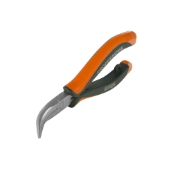 Круглогубцы изогнутые 125мм двухкомпонентные рукоятки, пружинный механизм, Sturm!