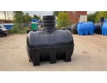 Емкость 3000 литров подземная (черный) Polimer Group D-3000