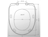 Сиденье для унитаза UNO PP (Эко,Хит,Комфорт,Алькор,Лайма)