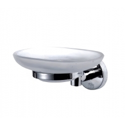 Мыльница стеклянная Frap 1702