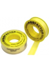 Фум-лента тефлон вода ProFactor 19мм*0,25мм*15м