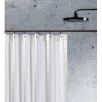 Карниз для ванны хром 1,10х2,20 с кольцами