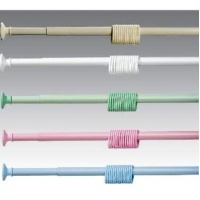 Карниз для ванны зелёный 1,20х2,20 с кольцами