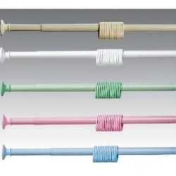 Карниз для ванны зелёный 1,20х2,20 с кольцами