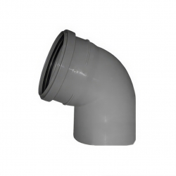 Отвод 110/67° канализационный