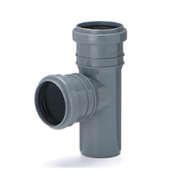 Крестовина 50x50x50/90° одноплоскостная канализационная