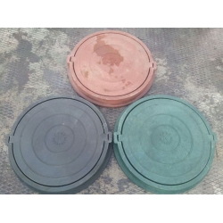 Люк колодезный полимерный 60 кН (6т/м) черный