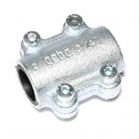 Обойма 2" ремонтная Gebo clamps DSK из ковкого чугуна оцинкованная