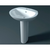 Пьедестал для раковины Oscar серый