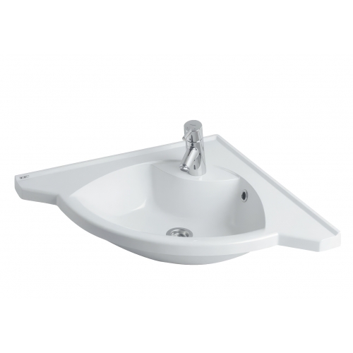 Раковина Aquaton Сергей 62, угловая, накладная на тумбу купить в интернет магазине Санрай73