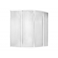 Шторка BAS ВЕКТРА 150х100 (вотер пластик) 4ств