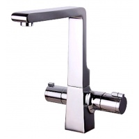 Смеситель для кухни Lemark  Yrti LM7835C, термостатический, высокий Г-излив