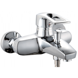 Смеситель для ванны с душем KEIL 40548, однорычажный, литой короткий излив