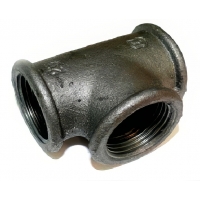 Тройник Ду20, 3/4"вр чугунный