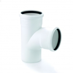 Тройник 110х50/90° канализационный Rehau