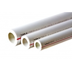 Труба 40х6,7 мм Fortress PP-R белый, PN 20, SDR 6