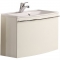 Тумба АКВАТОН Севилья 80 белый жемчуг, под раковину Милан М 80