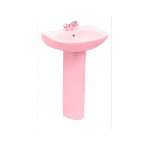 Раковина Oscar розовая, подвесная купить в интернет магазине Санрай73