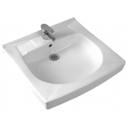 Раковина Santek Пилот 615х500, подвесная над стиральной машиной