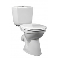 Унитаз-компакт Santek Бриз 1WH302138 белый с диагональным выпуском,сиденье дюропласт