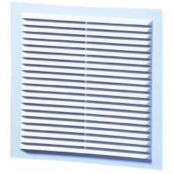 Вентиляционная решетка 200мм х 200мм ФЛЕКС ж/нак разъем с москитной сеткой