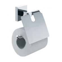 Держатель туалетной бумаги с крышкой METRA FIXSEN