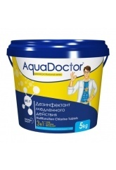 МС-T хлор 3-в-1 в таблетках по 200 гр длительного действия 5 кг AquaDoctor