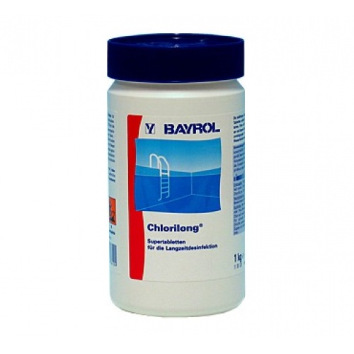 Хлорилонг 200  1 кг (таблетки 200 гр) Bayrol купить в интернет магазине Санрай73