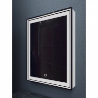 Зеркальный шкаф Mixline Мелис 600*800 левый, сенсорный выключатель, светодиодная подсветка