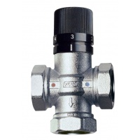 Термостатический смесительный клапан Far Termo 1"вр 25-65C, 3.6м3/ч
