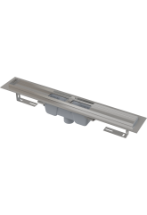 Водоотводящий желоб APZ1001-1150 с порогами для перфорированной решетки, вертикальный сток