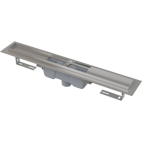 Водоотводящий желоб APZ1001-1150 с порогами для перфорированной решетки, вертикальный сток купить в интернет магазине Санрай73
