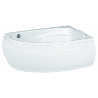Ванна асимметричная JOANNA 150x95, правая, ультра белый (WA-JOANNA*150-R-W)