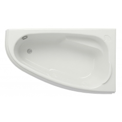 Ванна асимметр.: JOANNA 160x95, правая, ультра белый (WA-JOANNA*160-R-W)