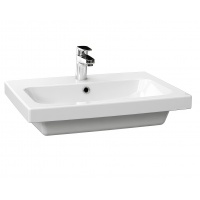 Раковина Cersanit Colour 60, подвесная, накладная на тумбу