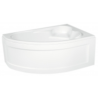 Ванна асимметр.: KALIOPE 153x100, правая,белый (P-WA-KALIOPE*153-RNL)
