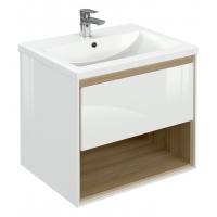 Тумба п/рак. подвесная: LOUNA для COMO 60, белая (SP-SZ-LOU-CO60/Wh)