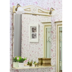 Зеркало Адель-65 белый-золото Sanflor