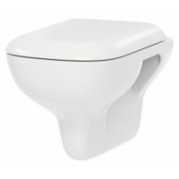 Унитаз подвесной AM.PM Like C801700SC безободковый, с быстросъемным сиденьем микролифт