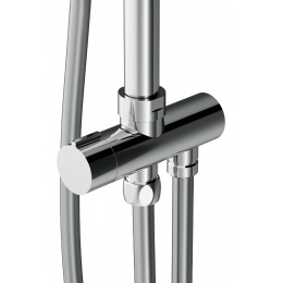 Душевой комплект AM.PM Gem F0790000, тропический душ, ручной душ, штанга