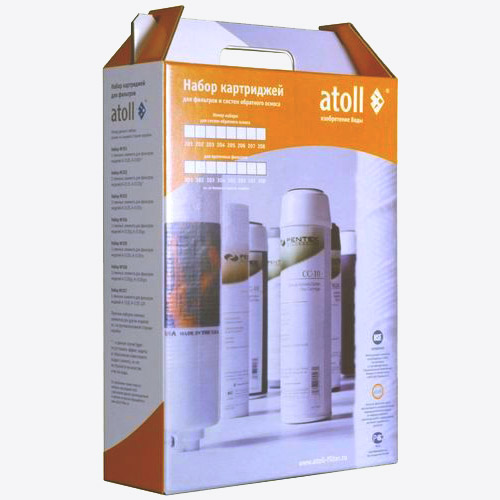 Набор фильтр элементов Atoll №204 STD (префильтры для A-550 (SailBoat), A-575 (CMB-R3) купить в интернет магазине Санрай73