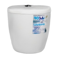 Бачок ЕВРО белый с арматурой Киров