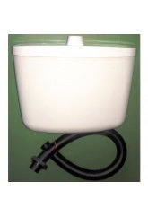 Бачок ПЛАСТИКОВЫЙ средний, кнопка, Киров