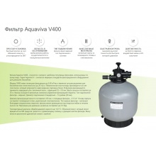 Фильтр Aquaviva V400 (6 м3/ч, D410)