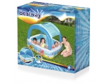 Детский надувной бассейн 140 x 140 x 114 Bestway 265 л с навесом от солнца