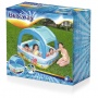 Детский надувной бассейн 140 x 140 x 114 Bestway 265 л с навесом от солнца